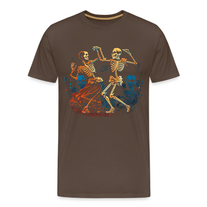 Tanzende Skelette im 50er Jahre Look - Comic - Männer Premium T-Shirt - by Artful Alchemist