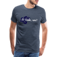 Ei Gude, wie? - Hessisch Mundart - Männer Premium T-Shirt - Blau meliert