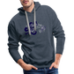 An Äppler a Day, keeps the Doctor away - Hessisch Mundart - Männer Premium Hoodie - Jeansblau