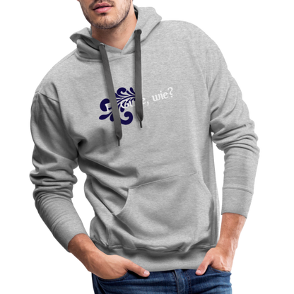 Ei Gude, wie? - Hessisch Mundart - Männer Premium Hoodie - by Artful Alchemist