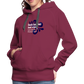 Isch babbel net viel, isch denk alsema laut - Frauen Premium Hoodie - Bordeaux