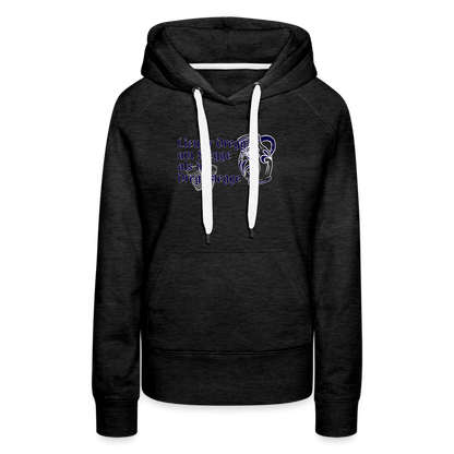 Liewer Dregg am Stegge als im Dregg stegge - Hessisch Mundart - Frauen Premium Hoodie - by Artful Alchemist