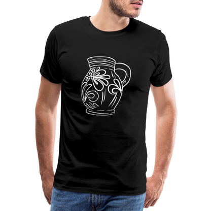 Frankfurter Bembel - Hessisch Mundart - Männer Premium T-Shirt - by Artful Alchemist