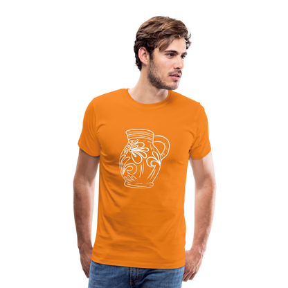 Frankfurter Bembel - Hessisch Mundart - Männer Premium T-Shirt - by Artful Alchemist