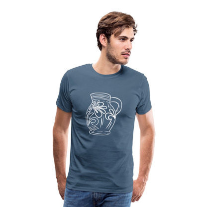 Frankfurter Bembel - Hessisch Mundart - Männer Premium T-Shirt - by Artful Alchemist