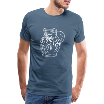 Frankfurter Bembel - Hessisch Mundart - Männer Premium T-Shirt - by Artful Alchemist