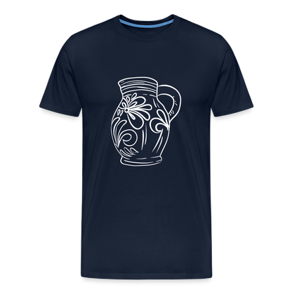 Frankfurter Bembel - Hessisch Mundart - Männer Premium T-Shirt - by Artful Alchemist