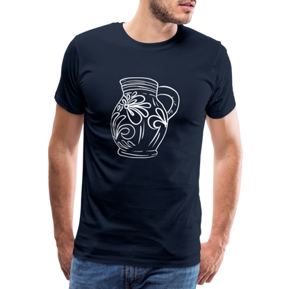 Frankfurter Bembel - Hessisch Mundart - Männer Premium T-Shirt - by Artful Alchemist