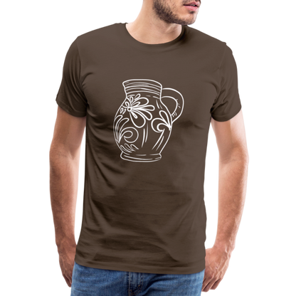 Frankfurter Bembel - Hessisch Mundart - Männer Premium T-Shirt - by Artful Alchemist