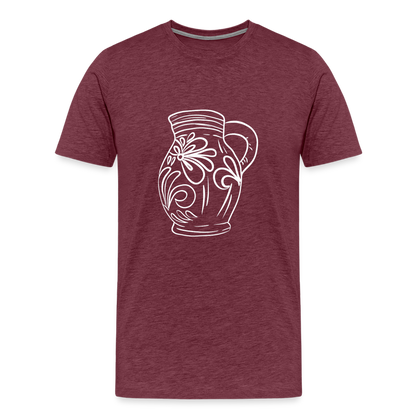 Frankfurter Bembel - Hessisch Mundart - Männer Premium T-Shirt - by Artful Alchemist