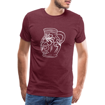 Frankfurter Bembel - Hessisch Mundart - Männer Premium T-Shirt - by Artful Alchemist