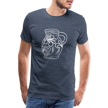 Frankfurter Bembel - Hessisch Mundart - Männer Premium T-Shirt - by Artful Alchemist