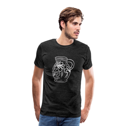Frankfurter Bembel - Hessisch Mundart - Männer Premium T-Shirt - by Artful Alchemist