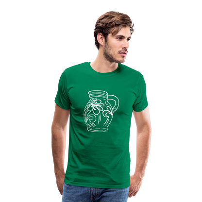 Frankfurter Bembel - Hessisch Mundart - Männer Premium T-Shirt - by Artful Alchemist