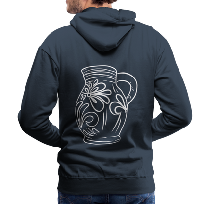 Frankfurter Bembel - Hessisch Mundart - Männer Premium Hoodie - by Artful Alchemist