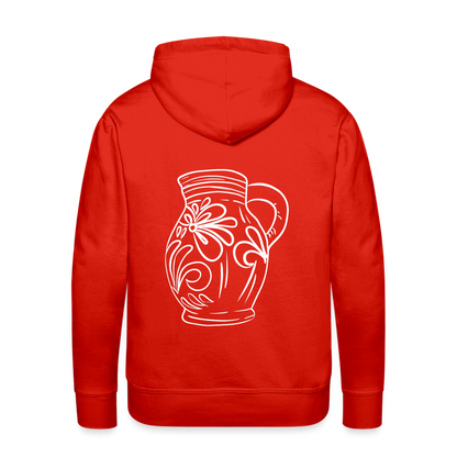 Frankfurter Bembel - Hessisch Mundart - Männer Premium Hoodie - by Artful Alchemist