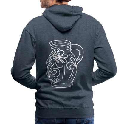 Frankfurter Bembel - Hessisch Mundart - Männer Premium Hoodie - by Artful Alchemist