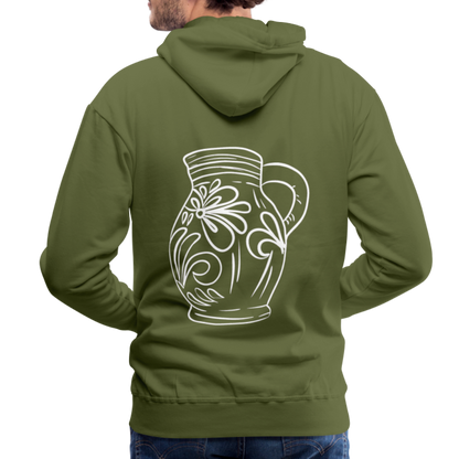 Frankfurter Bembel - Hessisch Mundart - Männer Premium Hoodie - by Artful Alchemist