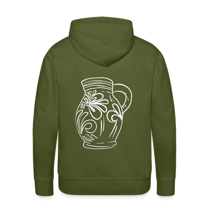 Frankfurter Bembel - Hessisch Mundart - Männer Premium Hoodie - by Artful Alchemist