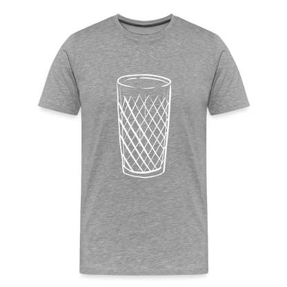 Frankfurter Geripptes - Äpplerglas - Hessisch Mundart - Männer Premium T-Shirt - by Artful Alchemist