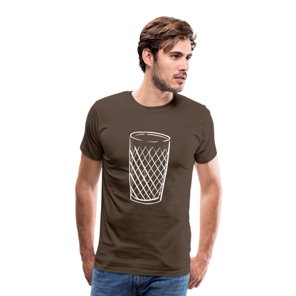 Frankfurter Geripptes - Äpplerglas - Hessisch Mundart - Männer Premium T-Shirt - by Artful Alchemist