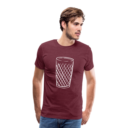 Frankfurter Geripptes - Äpplerglas - Hessisch Mundart - Männer Premium T-Shirt - by Artful Alchemist