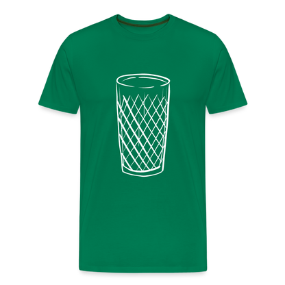 Frankfurter Geripptes - Äpplerglas - Hessisch Mundart - Männer Premium T-Shirt - by Artful Alchemist