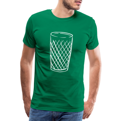 Frankfurter Geripptes - Äpplerglas - Hessisch Mundart - Männer Premium T-Shirt - by Artful Alchemist