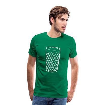 Frankfurter Geripptes - Äpplerglas - Hessisch Mundart - Männer Premium T-Shirt - by Artful Alchemist