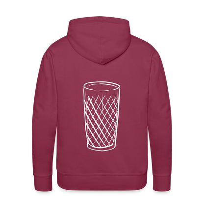 Frankfurter Geripptes - Äpplerglas - Hessisch Mundart - Männer Premium Hoodie - by Artful Alchemist