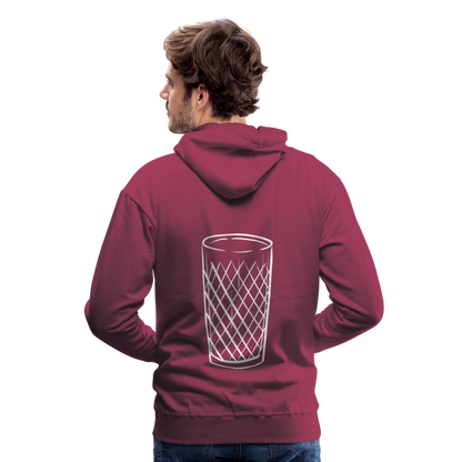 Frankfurter Geripptes - Äpplerglas - Hessisch Mundart - Männer Premium Hoodie - by Artful Alchemist