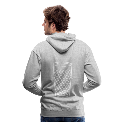 Frankfurter Geripptes - Äpplerglas - Hessisch Mundart - Männer Premium Hoodie - by Artful Alchemist