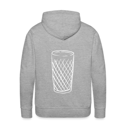 Frankfurter Geripptes - Äpplerglas - Hessisch Mundart - Männer Premium Hoodie - by Artful Alchemist