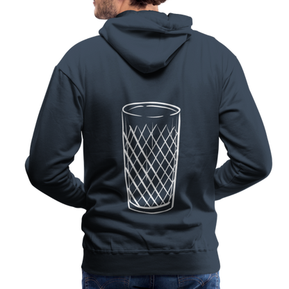 Frankfurter Geripptes - Äpplerglas - Hessisch Mundart - Männer Premium Hoodie - by Artful Alchemist