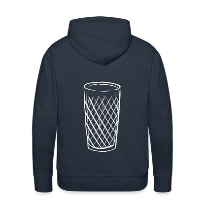 Frankfurter Geripptes - Äpplerglas - Hessisch Mundart - Männer Premium Hoodie - by Artful Alchemist