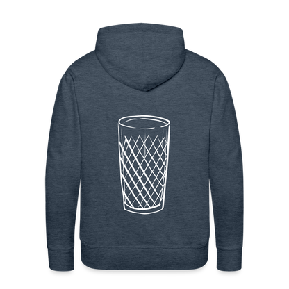 Frankfurter Geripptes - Äpplerglas - Hessisch Mundart - Männer Premium Hoodie - by Artful Alchemist
