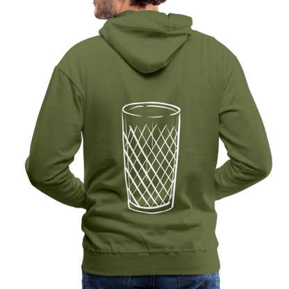 Frankfurter Geripptes - Äpplerglas - Hessisch Mundart - Männer Premium Hoodie - by Artful Alchemist