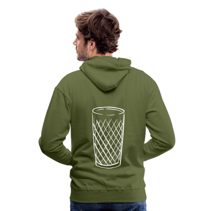 Frankfurter Geripptes - Äpplerglas - Hessisch Mundart - Männer Premium Hoodie - by Artful Alchemist