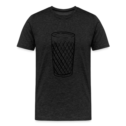 Frankfurter Geripptes - Äpplerglas - Hessisch Mundart - Männer Premium T-Shirt - by Artful Alchemist