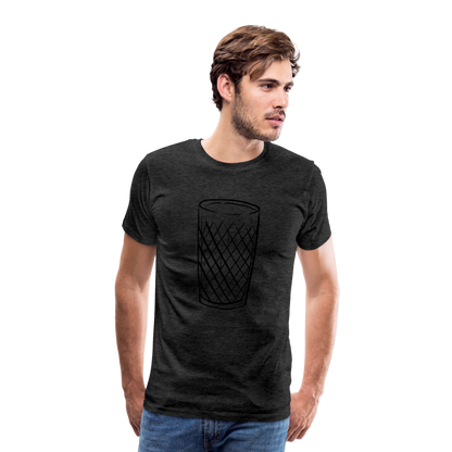 Frankfurter Geripptes - Äpplerglas - Hessisch Mundart - Männer Premium T-Shirt - by Artful Alchemist