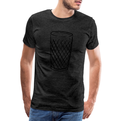 Frankfurter Geripptes - Äpplerglas - Hessisch Mundart - Männer Premium T-Shirt - by Artful Alchemist