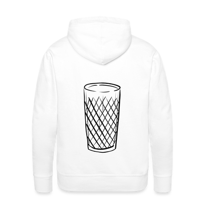 Frankfurter Geripptes - Äpplerglas - Hessisch Mundart - Männer Premium Hoodie - by Artful Alchemist