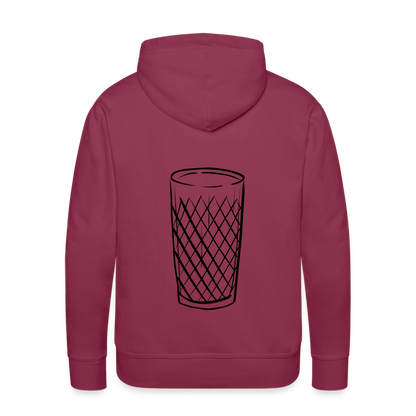 Frankfurter Geripptes - Äpplerglas - Hessisch Mundart - Männer Premium Hoodie - by Artful Alchemist