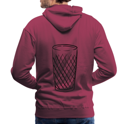 Frankfurter Geripptes - Äpplerglas - Hessisch Mundart - Männer Premium Hoodie - by Artful Alchemist
