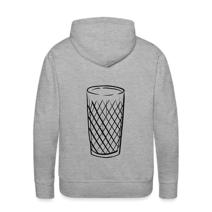 Frankfurter Geripptes - Äpplerglas - Hessisch Mundart - Männer Premium Hoodie - by Artful Alchemist