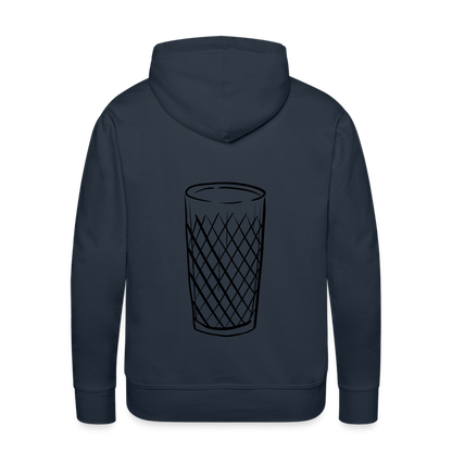 Frankfurter Geripptes - Äpplerglas - Hessisch Mundart - Männer Premium Hoodie - by Artful Alchemist