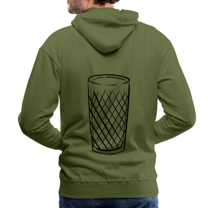 Frankfurter Geripptes - Äpplerglas - Hessisch Mundart - Männer Premium Hoodie - by Artful Alchemist