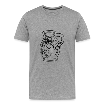 Frankfurter Bembel - Hessisch Mundart - Männer Premium T-Shirt - by Artful Alchemist