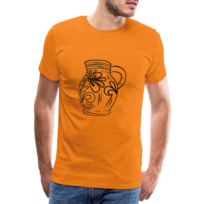 Frankfurter Bembel - Hessisch Mundart - Männer Premium T-Shirt - by Artful Alchemist