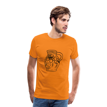 Frankfurter Bembel - Hessisch Mundart - Männer Premium T-Shirt - by Artful Alchemist
